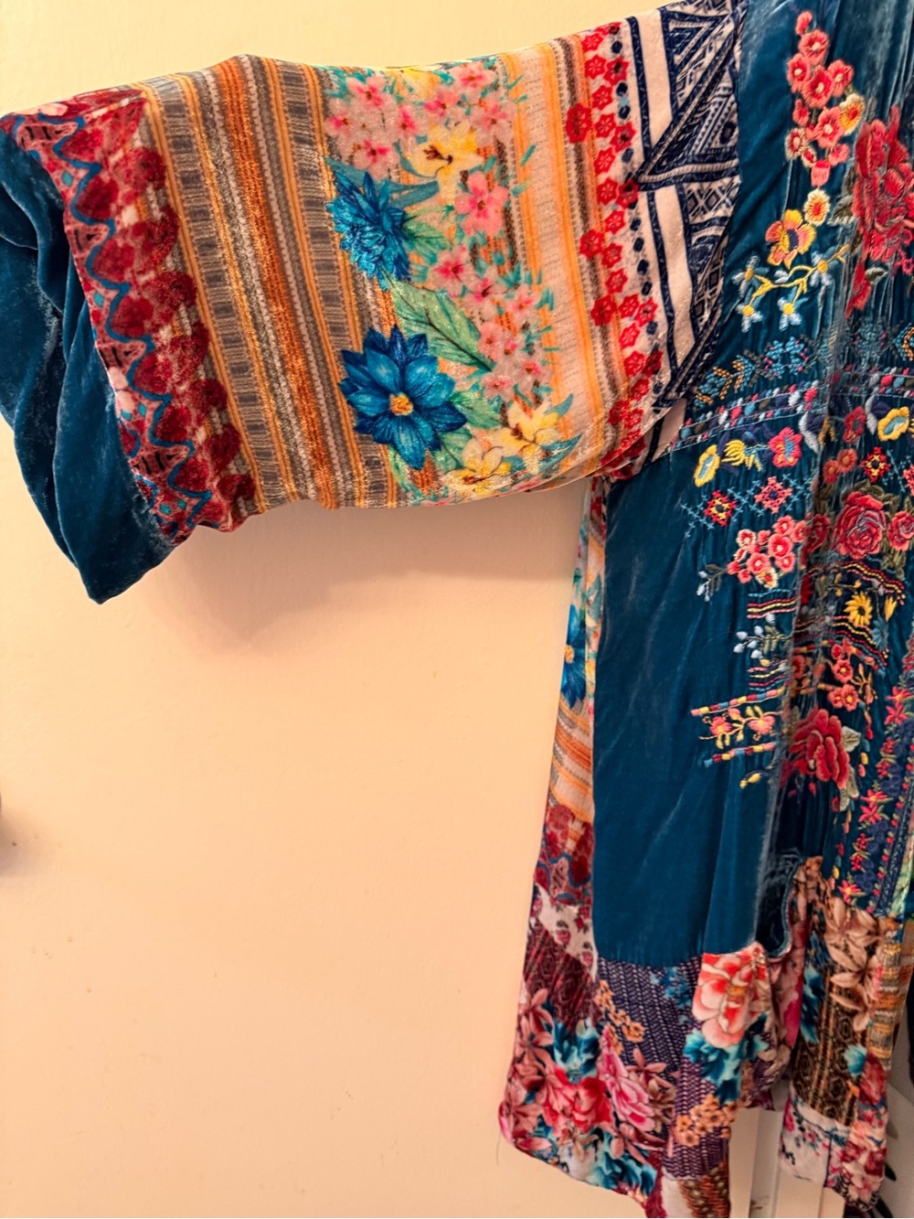 The Exotic Gorgeous Johnny Was Biza Embroidered Kimono jacket in XXL: Pls. Read - Picture 3 of 16